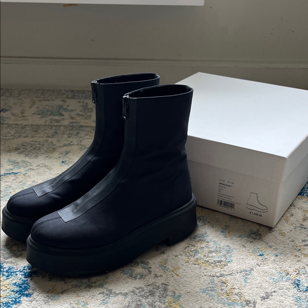The Row Zipped Boots